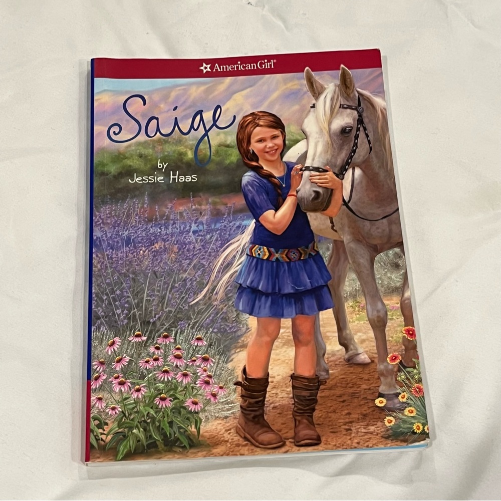 American Girl Saige Book, Paperback by Jessie Haas